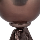Bellvale Bronze/Copper Small Glass 2-Tone Chalice Vase