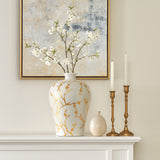 Sageshaw White/Gold Chinoiserie