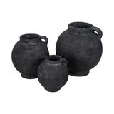 Corbinford Black Large Bulbous Jug with Handle