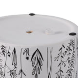 Darrenoak White/Black Planters (Set of 2) - 21860EC