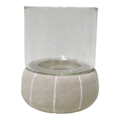 Wyandotte Tan Small Striped Base Hurricane