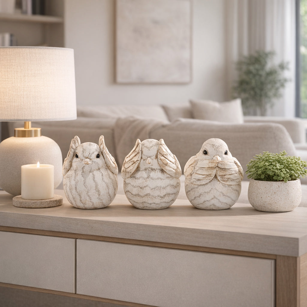 Bergengrove Ivory/Tan Decor (Set of 3)