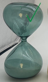 Lompico Blue 15-Minute Hourglass