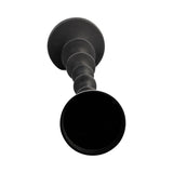 Waldon Black Small Metal Abacus Floor Pillar Candle Holder