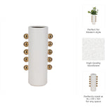 Garsonham White/Gold Vase