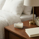 Halfordholm White/Clear Jasmine Candle