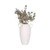 Laylaford White Ceramic Textured Jug with Handles