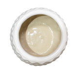 Fredericks White Textured Planters (Set of 3)