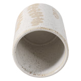 Ponca Ivory/Tan Wild Plant Pencil Cup
