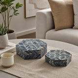 Progress Multicolor Hexagon Boxes (Set of 2)