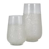 Hollis Clear Glass Sugar Vase