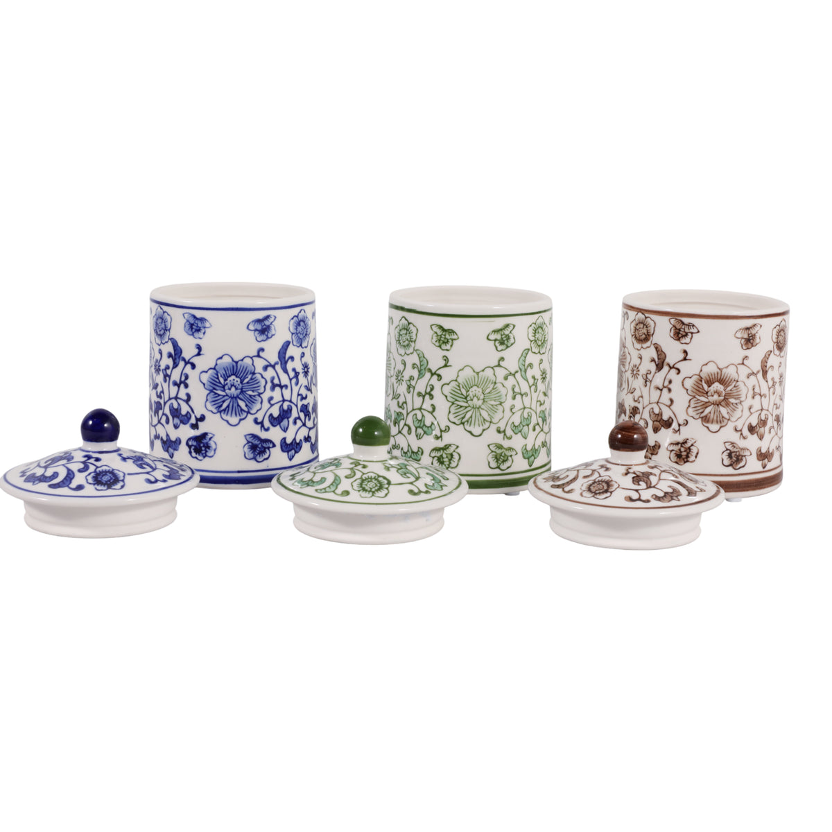 Adlerley Multicolor Jars (Set of 3)