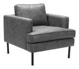 Decade Vintage Gray Armchair