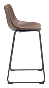 Smart Vintage Espresso Barstool (Set of 2)