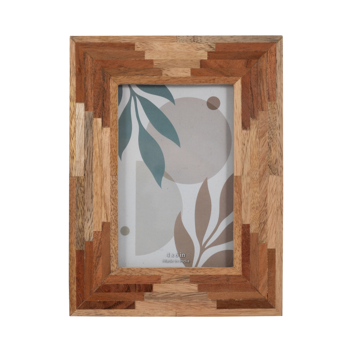 Vinton Natural Wood 4x6 Layers Photo Frame