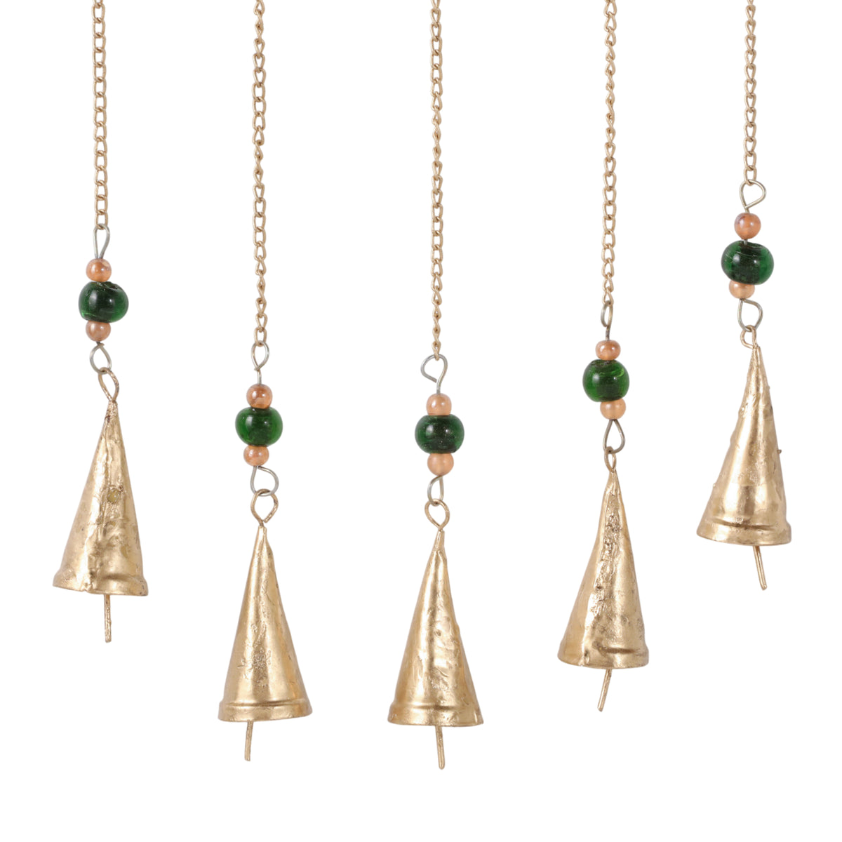 Theabrook Green/Pink/Gold Wind Chime