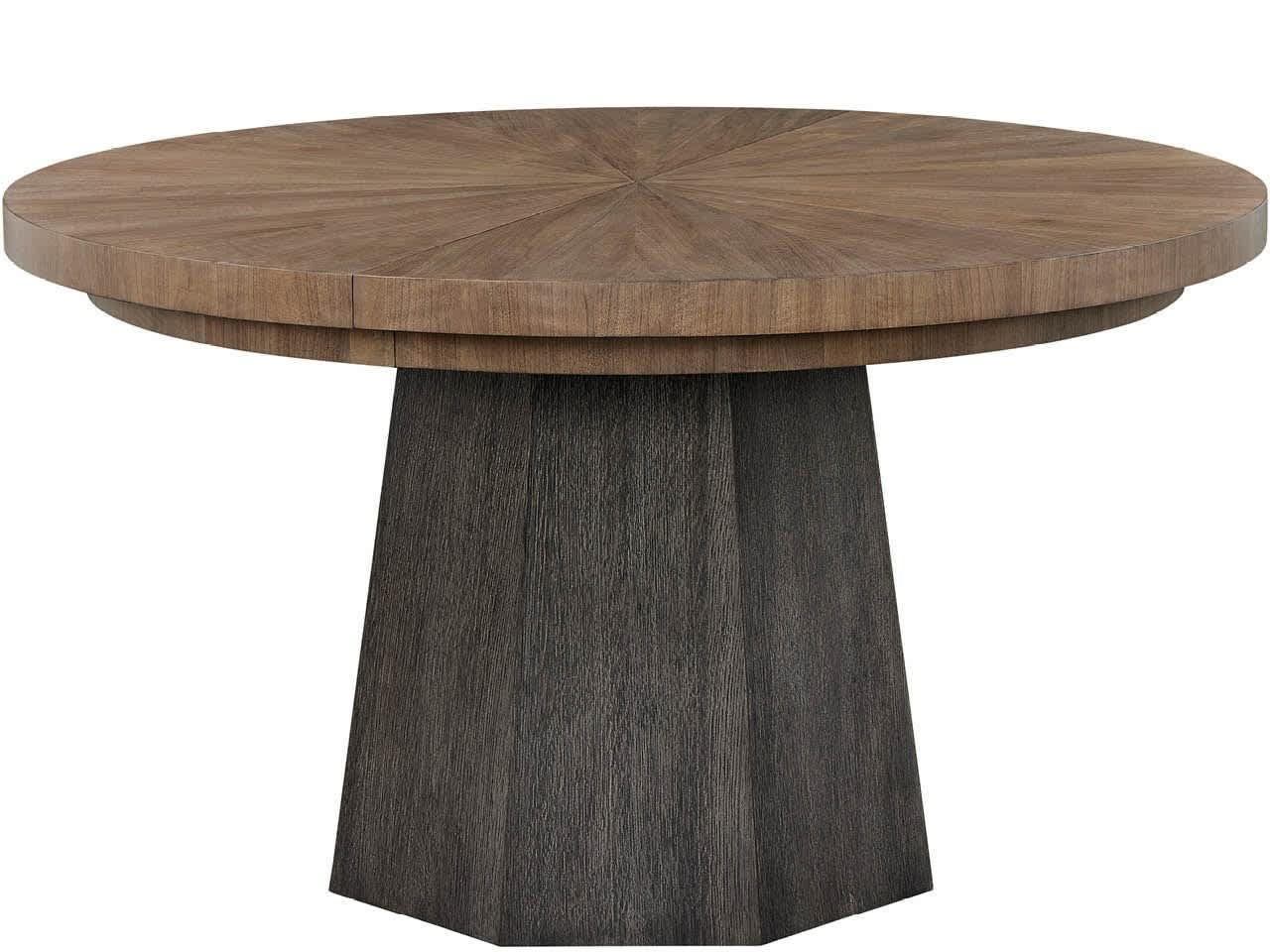 Modern Veil/Haze Round Dining Table