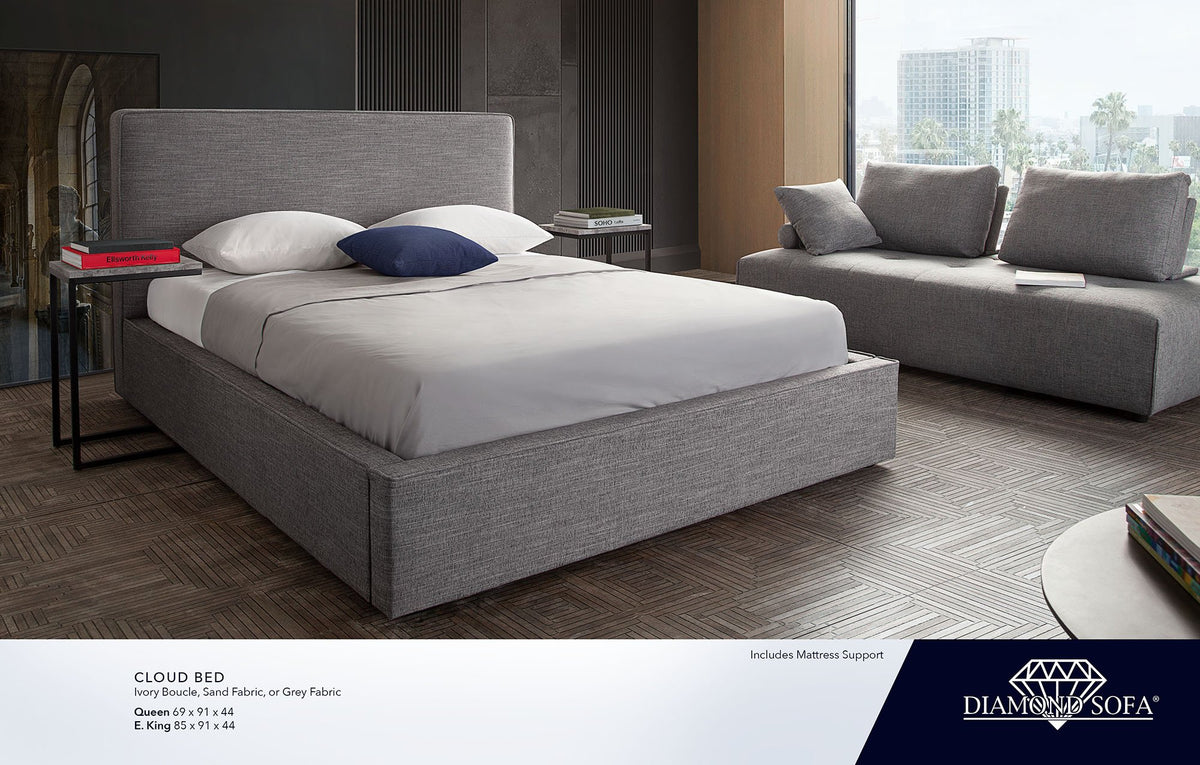 Cloud Fabric Bed - Ornate Home