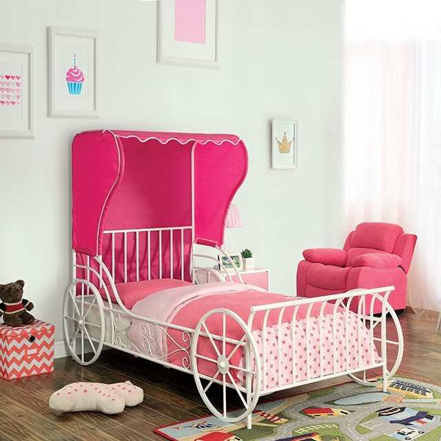 Charm Pink Full Bed - Ornate Home