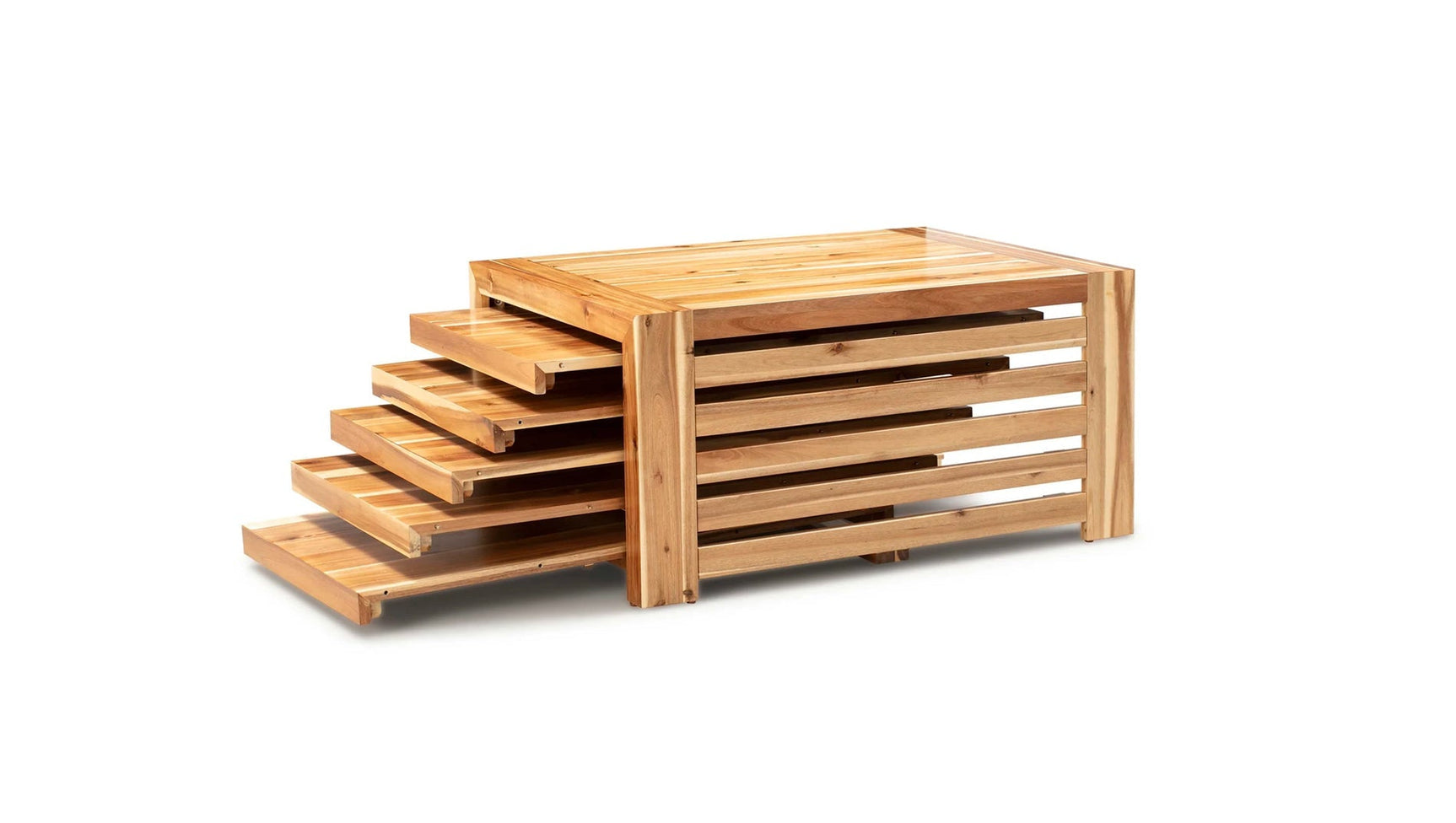 Transformer Coffee Table - Panel Storage