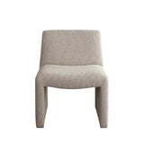 Coral Wheat Textured Fabric Dining Chair - Ornate Home