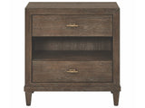 Montclair Cocoa Two Drawers Nightstand