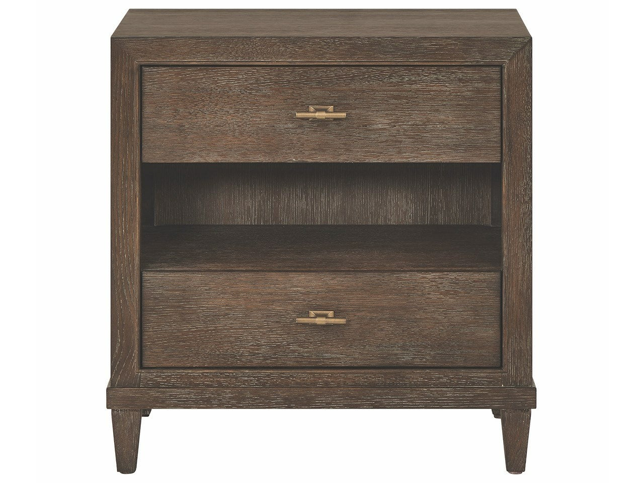 Montclair Cocoa Two Drawers Nightstand