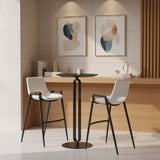 Desi White Barstool (Set of 2)