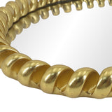 San Dimas Gold Bottom Twist Tray