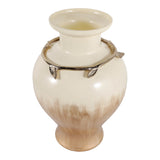Hopeport Gold/Ivory Large Vase