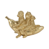 Tessrun Gold Three Monkeys on Banana