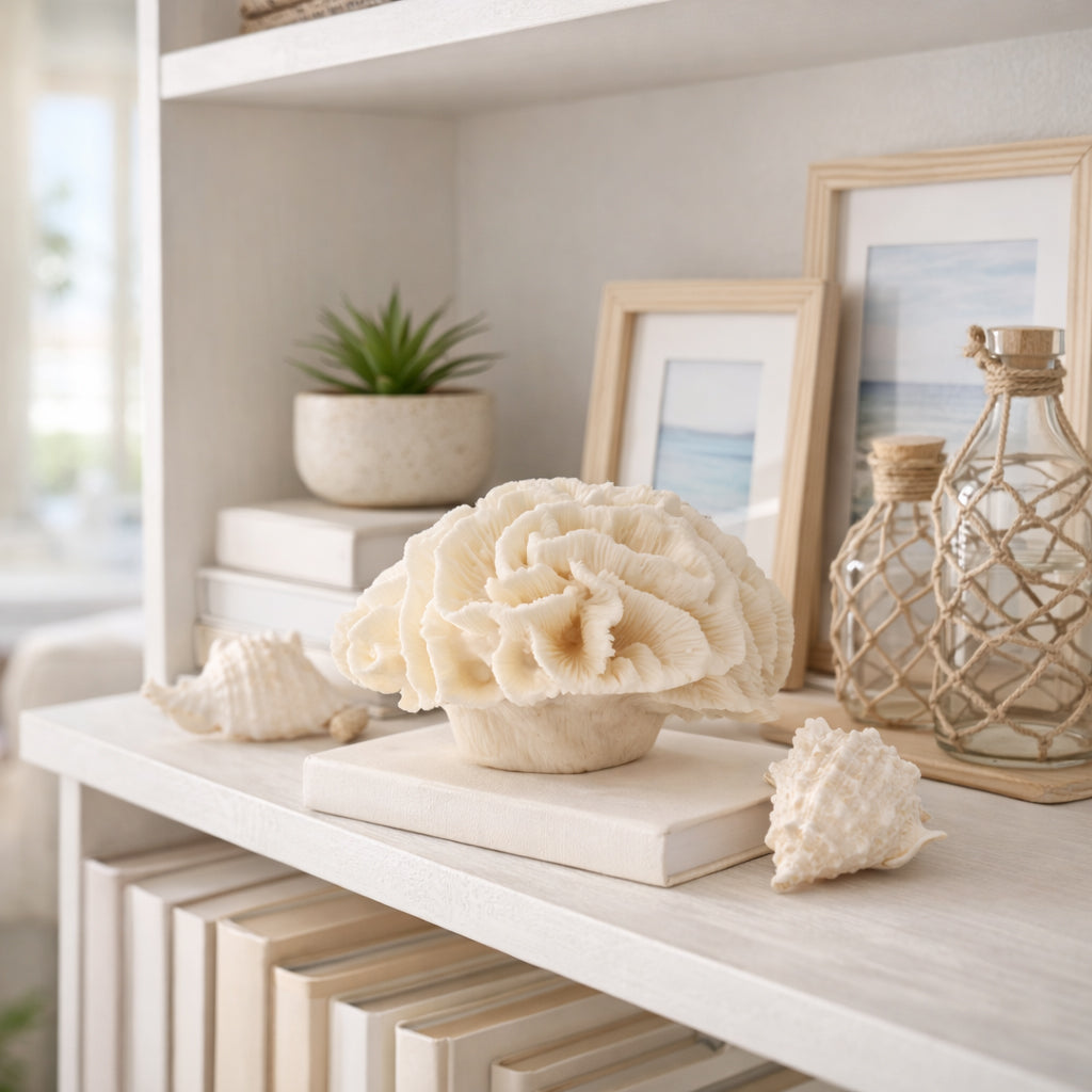 Brainard Ivory Petal Coral