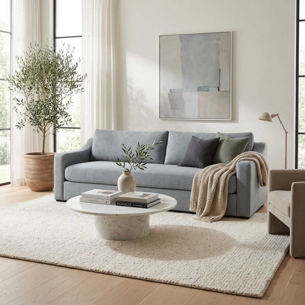 Romanton Gray/Brown Sofa