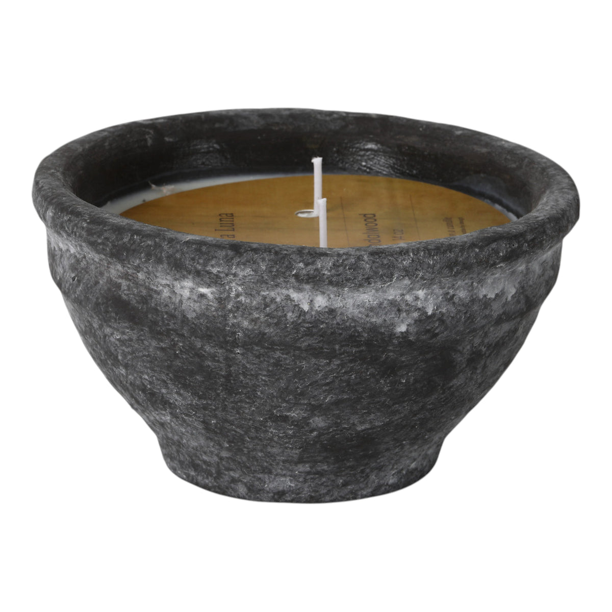 Janedale Black Sandalwood Bowl Candle