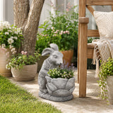 Slatemoor Gray Planter