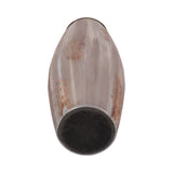 Atherton Multicolor Small Opal Finish Curved Glass Vase