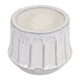Renoville White Magnolia and Lily Fluted Candle