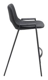 Desi Black Counter Stool (Set of 2)