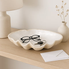 Pennshaw Ivory Pearlized Shell Bowl - 19741-01EC