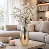 Reedmore Clear/Frost Glass Vase