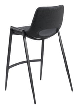 Desi Black Counter Stool (Set of 2)