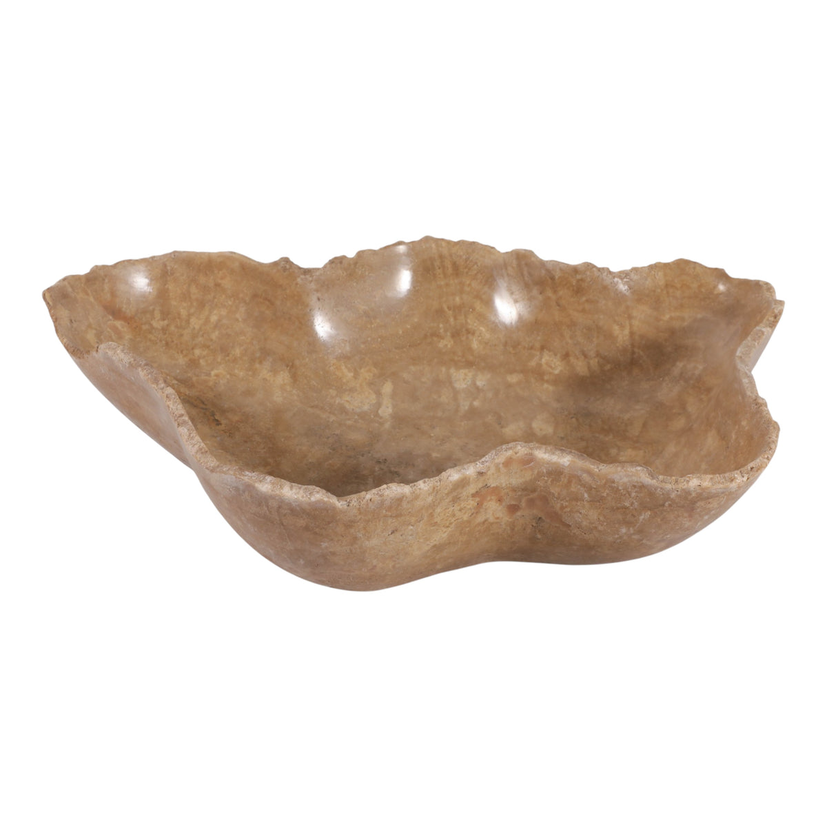 Marcmore Natural Onyx Decorative Bowl