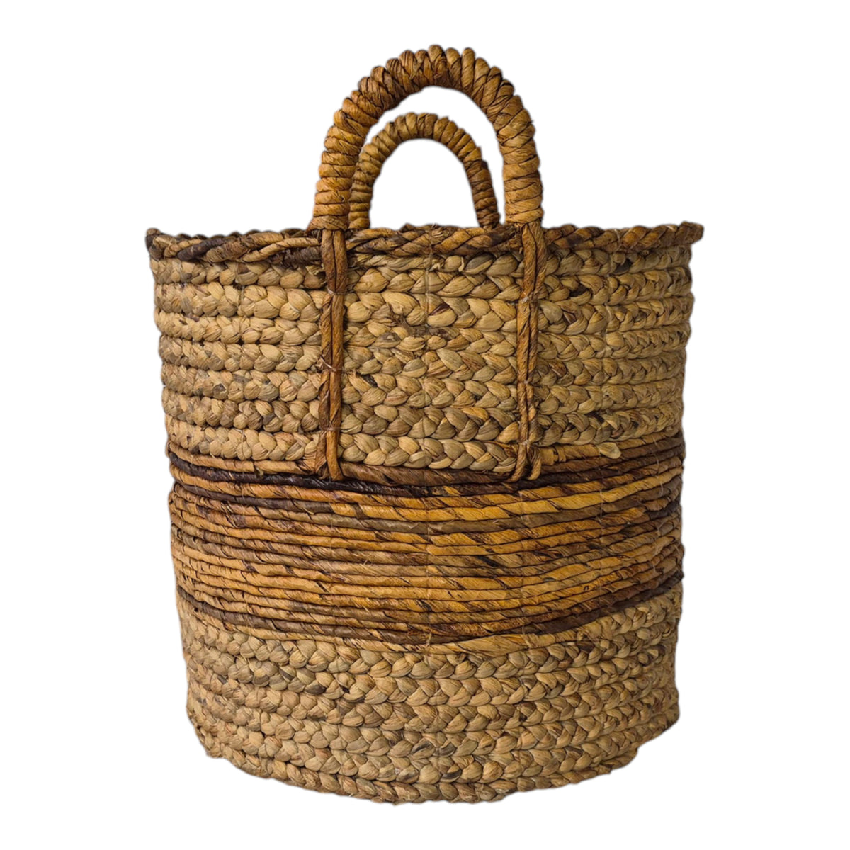 Ruth Natural 2-Tone Woven Baskets (Set of 3)