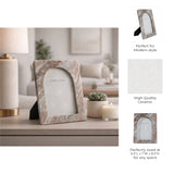 Saltus Multicolor Large Arch Opening Marble Photo Frame