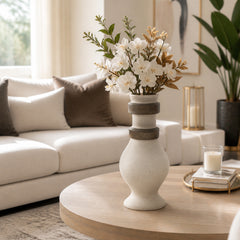 Romandale Ivory/Tan Vase