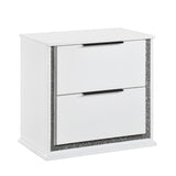 Lumin White Nightstand