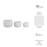 Hazenshaw White Planters (Set of 3)