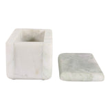La Quinta Ivory/Green Marble Box