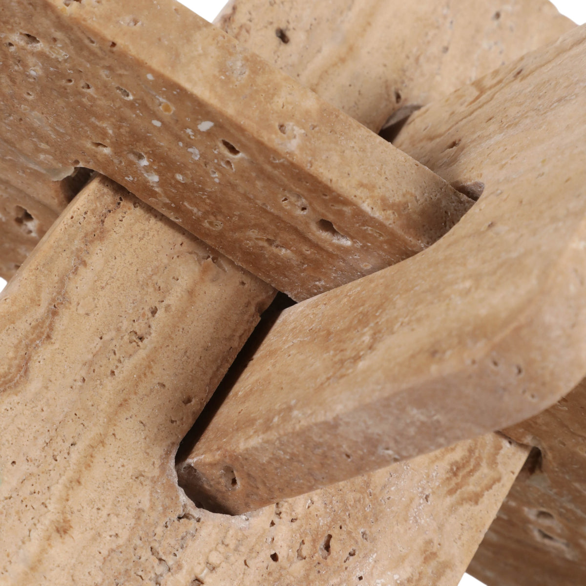 Coyoteville Tan/Brown Travertine Knot
