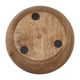 Barlowrun Natural 10 Oz Vanilla Modern Wood Bowl Candle